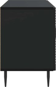 vidaXL Ντουλάπι TV Μαύρο 99 x 34,5 x 50 εκ. Επεξεργασμένο Ξύλο