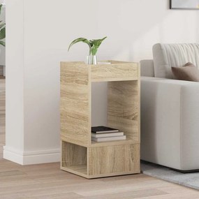 vidaXL End Table Δρύς Sonoma 30 x 30 x 56 εκ. Επεξεργασμένο Ξύλο