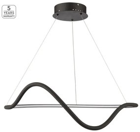 Κρεμαστό Φωτιστικό Οροφής LED 49W Μαύρο Krishna 77-8166 Homelighting-77-8166-Μαύρο 77-8166