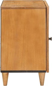 vidaXL Ντουλάπι Μπάνιου 38 x 33 x 58 εκ. Στερεό ξύλο μάνγκο