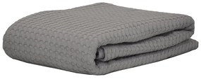 Κουβέρτα Πικέ Grey Michelle Anna Riska Ημίδιπλο 160x240cm 100% Cotton