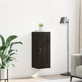 vidaXL Επιτοίχιο ντουλάπι Μαύρη Οξυά 34,5 x 34 x 90 εκ.