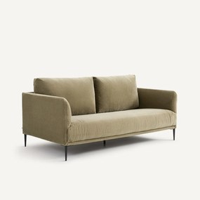 Καναπές compact από λινό βελούδο, Oscar