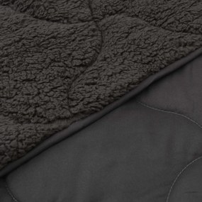 vidaXL Χειμερινό Παπλωματοθήκη 200 x 240 cm Χειμώνας Ανθρακί