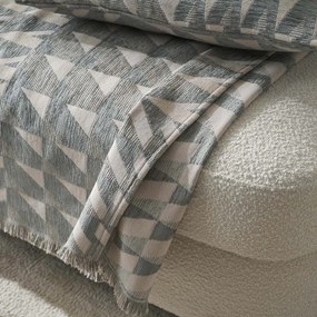 Ριχτάρι Πολυθρόνας (180x180) Gofis Home Caspian Weed Grey 156/07