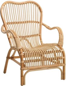 Πολυθρόνα Nextdeco Akela από φυσικό rattan Υ87x80x6εκ.