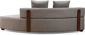 Corner Sofa Gondol-2 (CHL-SOL-CHL-SAĞ) - Grey Grey