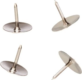 Πινέζες Pincello Ασημί Μέταλλο (24 Μονάδες)