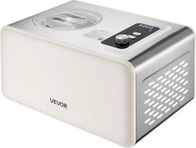 VEVOR 2 Quart Automatic Ice Cream Maker with Built-in Compressor No Pre-freezing