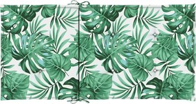 vidaXL Μαξιλάρια Πλάτης Φύλλο 6 pcs Σχέδιο Φύλλου 100 x 50 x 3 cm