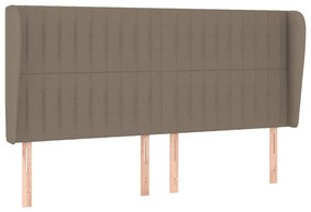 ΚΡΕΒΑΤΙ BOXSPRING ΜΕ ΣΤΡΩΜΑ TAUPE 160X200 ΕΚ. ΥΦΑΣΜΑΤΙΝΟ 3128137