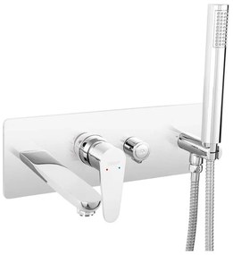 Μπαταρία Μπάνιου Εντοιχισμού Algeo BAG11P Chrome Ferro Metal