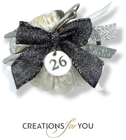 Κολοκύθα Εκρού βελούδινη μεσαία - Ασημί