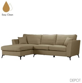Liberta BOEL ΚΑΝΑΠΕΣ ΓΩΝΙΑ ΑΡΙΣΤΕΡΗ BEIGE 280x170xH92cm 280x170xH92cm 71-0163