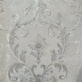 Διπλόφαρδη Ανάγλυφη  Ταπετσαρία Barock C283605 1.06m x 10.05m