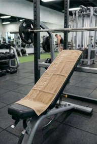 Stewehome πετσέτα μπάνιου αθλητική από 100% βαμβάκι 30x130 cm