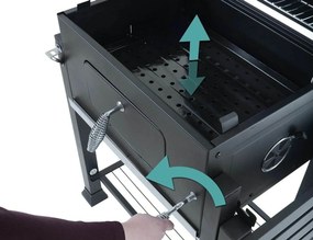 ΨΗΣΤΑΡΙΈΣ ΚΆΡΒΟΥΝΟΥ BBQ CHARCOAL MATT BLACK