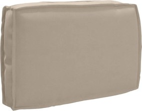 vidaXL Σετ μαξιλαριών 3 pcs Taupe Ύφασμα Όξφορντ