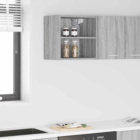 vidaXL Κρεμαστό ντουλάπι Γκρίζο Σονομα 40 x 29,5 x 40 εκ.