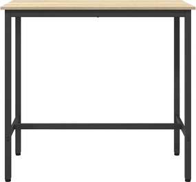 vidaXL τραπέζι Δρύς Sonoma 100 x 50 x 90,5 εκ