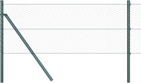 vidaXL Στύλος Περιφράξεων Γκρι 50 x 0,6 μ (25 mm δίκτυο)