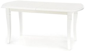 Τραπέζι Houston 1060, Άσπρο, 74x90x160cm, 50 kg, Επιμήκυνση, Ινοσανίδες μέσης πυκνότητας, Ξύλο, Ξύλο: Οξιά | Epipla1.gr