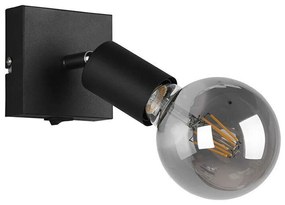 Φωτιστικό Οροφής - Σποτ Vannes R80181732 1xE27 10W 9x11cm Black Mat RL Lighting Metal