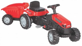 ΠΑΙΔΙΚΟ ΤΡΑΚΤΕΡ 07316 ΜΕ ΚΑΡΟΤΣΑ ΚΑΙ ΠΕΝΤΑΛ RED 8693461073168