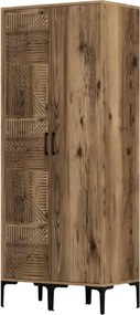 Stewehome Ντουλάπα με δύο πόρτες (PS) 80x47x201 cm