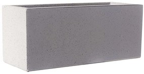 Κασπώ Πήλινο Stone A-3170-8 50x20x20cm Grey Supergreens Clay