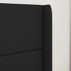vidaXL Αυτί Κεφαλής Μαύρο 80 x 16 x 4 εκ. ύφασμα