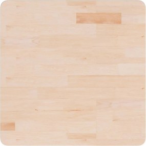 vidaXL Επιφάνεια Τραπεζιού Τετράγωνη 60x60x2,5 εκ. Μασίφ Ξύλο Δρυς