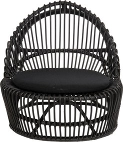 ΠΟΛΥΘΡΟΝΑ ENTROPY HM9840.03 ΦΥΣΙΚΟ RATTAN ΜΕ ΜΑΞΙΛΑΡΙ-ΜΑΥΡΟ 80x97x85Υεκ.