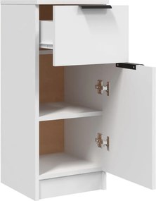 vidaXL Μπουφές Λευκά 30 x 30 x 70 εκ. από Επεξεργασμένο Ξύλο