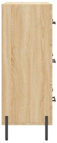 vidaXL Ντουλάπι Sonoma Δρυς 69,5 x 34 x 90 εκ. από Επεξεργασμένο Ξύλο