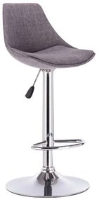 ΣΚΑΜΠΟ BAR88 ΥΦΑΣΜΑ GREY  38Χ46Χ63-83/85-105εκ. (Σετ 2 ΤΕΜ)