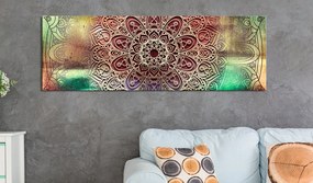 Πίνακας - Colourful Mandala 150x50