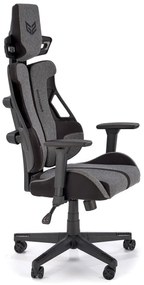 ΚΑΡΕΚΛΑ ΓΡΑΦΕΙΟΥ / GAMER SPEED ΓΚΡΙ / ΜΑΥΡΟ 66x68x130-137cm