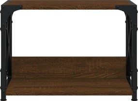 vidaXL Βάση Εκτυπωτή 2 Επιπέδων Καφέ Δρυς 44x26x31,5 εκ Επεξ. Ξύλο