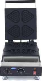 Waffle Maker - 4 Pieces - Hearts on Sticks