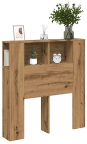 Ντουλάπι κεφαλάρι Δρυς τεχνίτης 100x18,5x102,5 cm