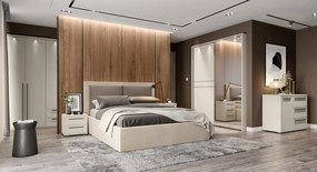 Επενδυμένο κρεβάτι Phantom-160 x 200