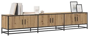 vidaXL Ντουλάπι TV artisan δρυς 210 x 35 x 41 εκ Επεξεργασμένο ξύλο