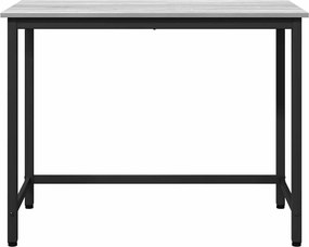 vidaXL τραπέζι Γκρίζο Σονομα 80 x 50 x 76,5 εκ