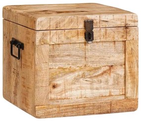 vidaXL Κουτί αποθήκευσης 70 x 35 x 40 εκ. Μασίφ ξύλο μάνγκο