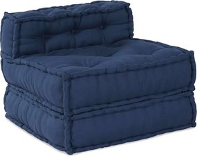 vidaXL Μονάδα Μοντέρνου Καναπέ Ινδικο 70 x 70 x 56 εκ Ύφασμα