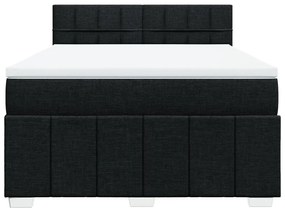 ΚΡΕΒΑΤΙ BOXSPRING ΜΕ ΣΤΡΩΜΑ ΜΑΥΡΟ 140X200 ΕΚ. ΥΦΑΣΜΑΤΙΝΟ 3287093