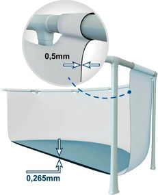 Πισίνα Αποσπώμενο Intex Prism Frame 305 x 76 cm 4485 L Στρογγυλή