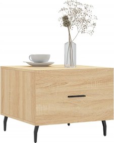 vidaXL Τραπεζάκια Σαλονιού 2 τεμ Sonoma Δρυς 50x50x40 εκ Επεξ. Ξύλο