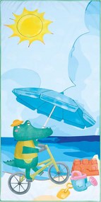 Παιδική Πετσέτα Θαλάσσης Microfiber 2 Όψεων (70x140) Kentia Versus Float 256